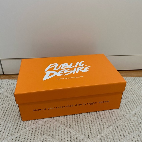 Brand new! Never worn clear ASOS heels - Picture 4 of 4